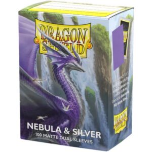 Dragon Shield Dual Matte - Nebula & Silver (100)