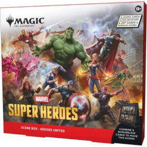 MTG Marvel Super Heroes - Scene Box (Heroes United)
