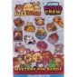 Fuzzballs Junk Food Crew Mystery Pins Blind Box 4 cm