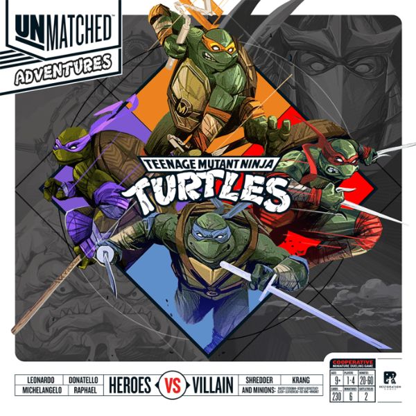 Unmatched Adventures: Teenage Mutant Ninja Turtles + Promo