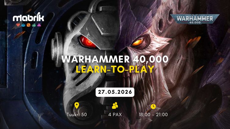 Events - 27,05,2026 Warhammer 40k LTP